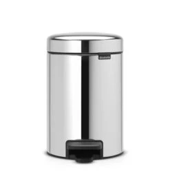 Brabantia NewIcon Prullenbak - 3 L - Brilliant Steel