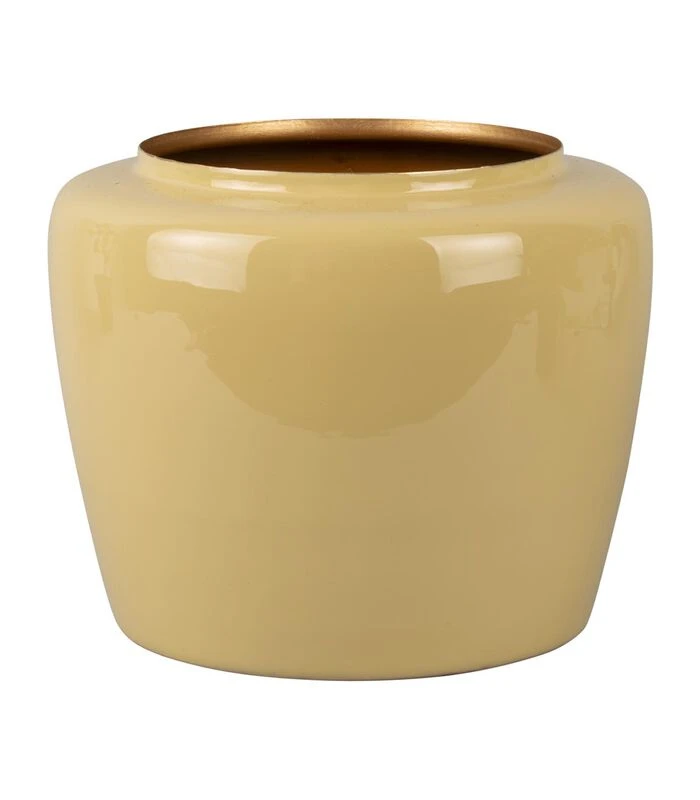 PRESENT TIME Bloempot Grand - Groen - Ø25x20 Cm 1 PRESENT TIME Bloempot Grand - Groen - Ø25x20 Cm