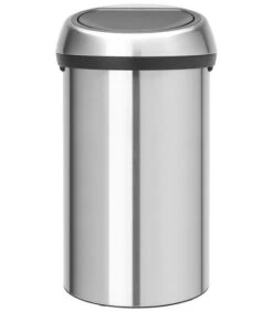 Brabantia Touch Bin Afvalemmer, 60 Liter - Matt Steel