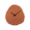 Karlsson Wandklok Organic Round - Oranje - 35x2x38cm