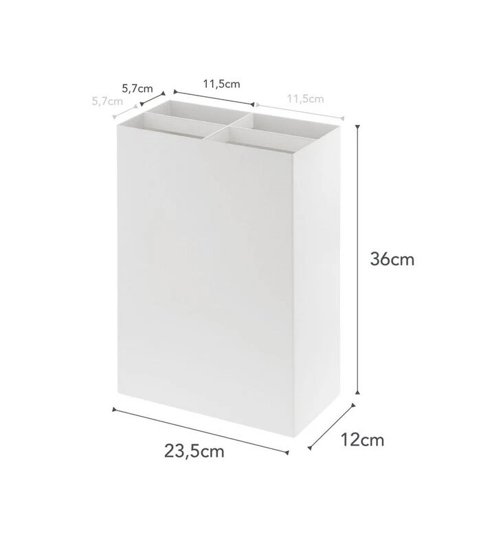 Yamazaki Umbrella Stand Wide - Smart - White 5 Yamazaki Umbrella Stand Wide - Smart - White - Afbeelding 5