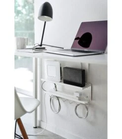 Yamazaki Under-desk Cable & Router Organizer - Smart - White 8 Yamazaki Under-desk Cable & Router Organizer - Smart - White -Dagelijkse Boodschappen Winkel 088fac975e8941dfadff515470c7f34a