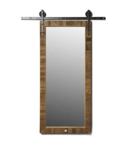 Wandspiegel - Markham Mirror - 180x80 Cm - Bruin