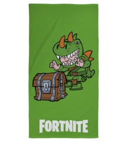 Fortnite Rex Strandhanddoek Groen