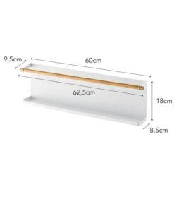 Yamazaki Wall Mounted Shelf - Tosca - White -Dagelijkse Boodschappen Winkel 0ac06e6921d3458b87a1e0c3ccb62df7