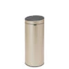 Brabantia Touch Bin New Afvalemmer, 30 Liter, Metallic Gold