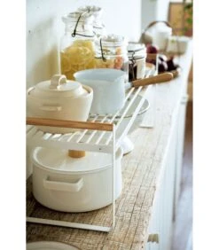 Yamazaki Kitchen Storage Shelf - Tosca - White -Dagelijkse Boodschappen Winkel 0bf93cad3b674fec8ce51b8dbb9b1fdd