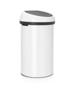 Brabantia Touch Bin Afvalemmer, 60 Liter - White 5 Brabantia Touch Bin Afvalemmer, 60 Liter - White -Dagelijkse Boodschappen Winkel 0c1902614eef4fbc86f6753bb6be233a