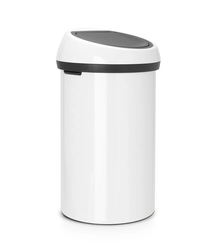 Brabantia Touch Bin Afvalemmer, 60 Liter - White 3 Brabantia Touch Bin Afvalemmer, 60 Liter - White - Afbeelding 3