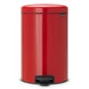 Brabantia NewIcon Prullenbak - 20 L - Passion Red