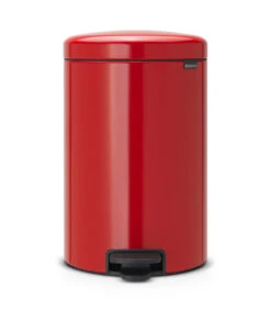 Brabantia NewIcon Prullenbak - 20 L - Passion Red