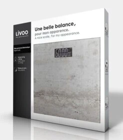 LIVOO Elektronische Personenweegschaal -Dagelijkse Boodschappen Winkel 0ea420ad000d4481adccbaa068849577