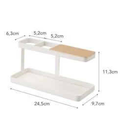 Yamazaki Desk Organizer - Tower - White -Dagelijkse Boodschappen Winkel 0f7c0d4098394b928751b325ef8bab26
