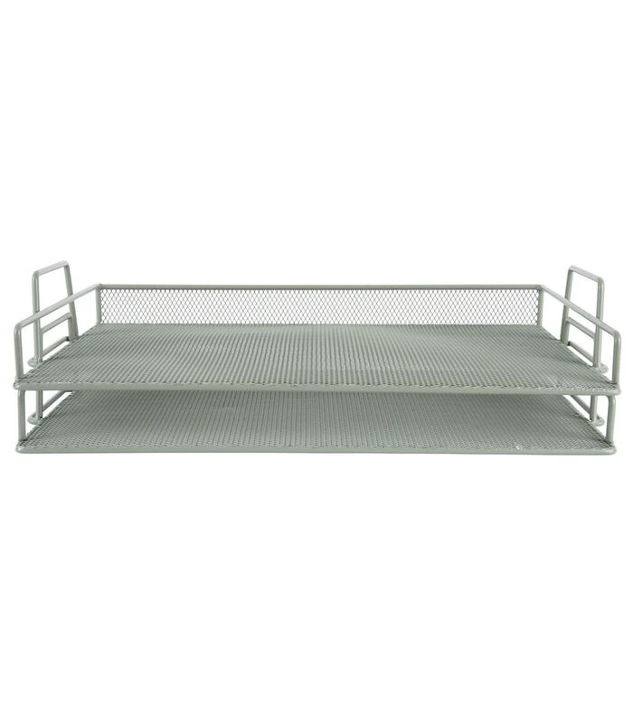 PRESENT TIME Brievenbak Essentials - Groen - 36x25x10,5 Cm 1 PRESENT TIME Brievenbak Essentials - Groen - 36x25x10,5 Cm