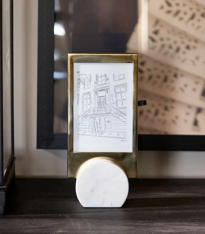 Fotolijst Depsey Marble Goud - 15x10 Cm 2 Fotolijst Depsey Marble Goud - 15x10 Cm - Afbeelding 2