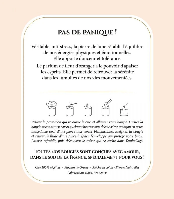 Geurkaars Oranjebloesem Met Zilveren Ketting 3 Geurkaars Oranjebloesem Met Zilveren Ketting - Afbeelding 3