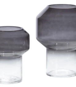 Jaxx Vaas - Glas - Zwart - 20x15x15 -Dagelijkse Boodschappen Winkel 1237cea2c20745b99a17b21b483dcc60