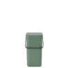 Brabantia Sort & Go Afvalemmer, 12 Liter - Fir Green