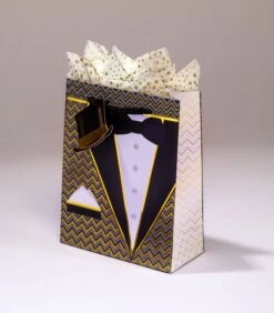 Geschenkentas SmokingL 14 X H 18 X P 6,5 Cm