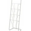 Yamazaki Magazine Stand 4 Folders - Tower - White
