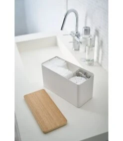 Yamazaki Sanitary Storage Box - Rin - Natural 8 Yamazaki Sanitary Storage Box - Rin - Natural -Dagelijkse Boodschappen Winkel 13645cc5fac74337b1eb6eb863c025cc
