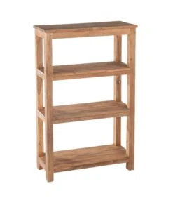 DRIFT Legplank 4 Niveaus Gerecycleerd Teakhout