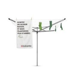Brabantia Droogmolen Essential, 50 Meter Met Bodemhuls -Dagelijkse Boodschappen Winkel 13ace201cfc141a9a413d050a668d502