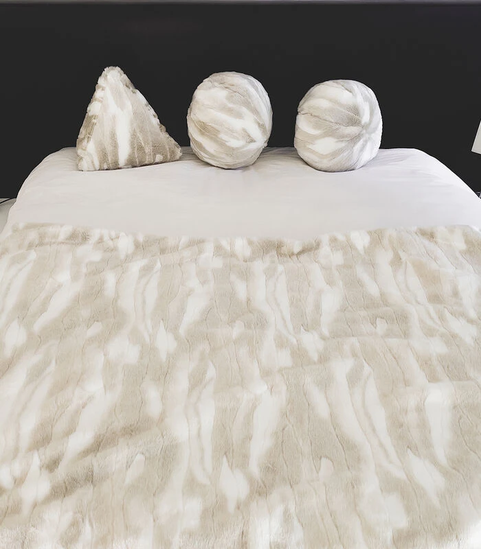 Ronde Bal Zachte Kussen -beige 2 Ronde Bal Zachte Kussen -beige - Afbeelding 2