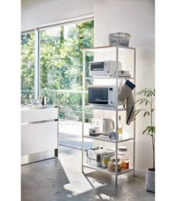 Yamazaki 5-Tiered Storage Rack - Tower - White 9 Yamazaki 5-Tiered Storage Rack - Tower - White -Dagelijkse Boodschappen Winkel 16781b5b5fbb49debe6c0319d4d4074b