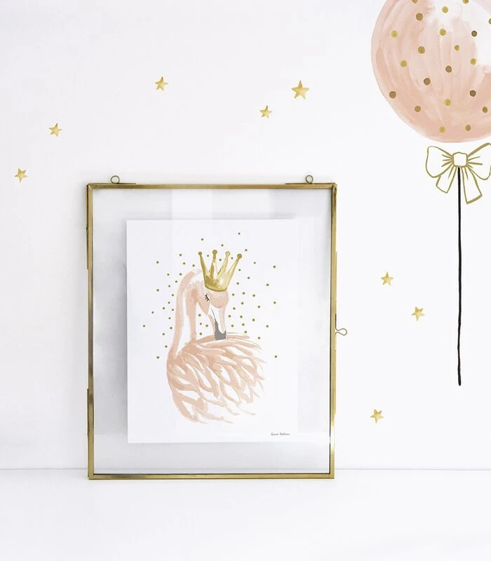 Muursticker Kinderkamer - Flamingo Ballon 5 Muursticker Kinderkamer - Flamingo Ballon - Afbeelding 5