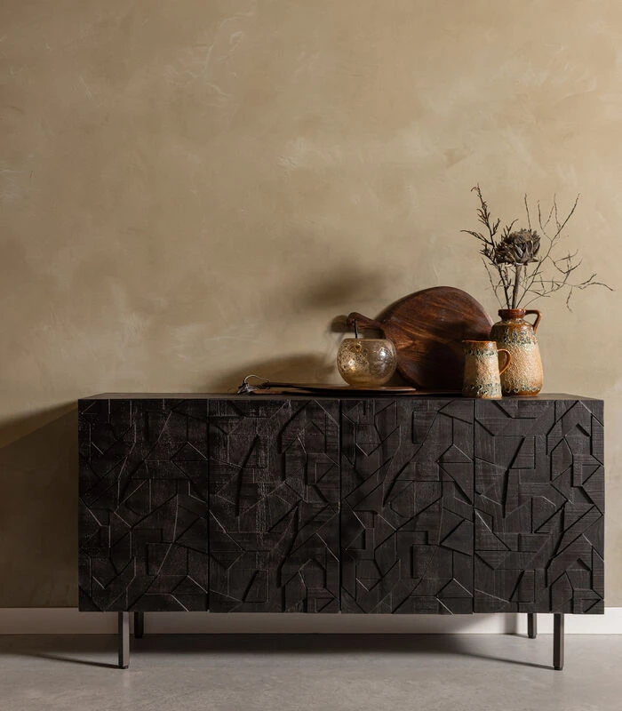 BePureHome Drib Vaas - Glas - Hop - 16x20x20 2 BePureHome Drib Vaas - Glas - Hop - 16x20x20 - Afbeelding 2