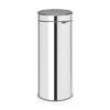 Brabantia Touch Bin New Afvalemmer, 30 Liter,Brilliant Steel