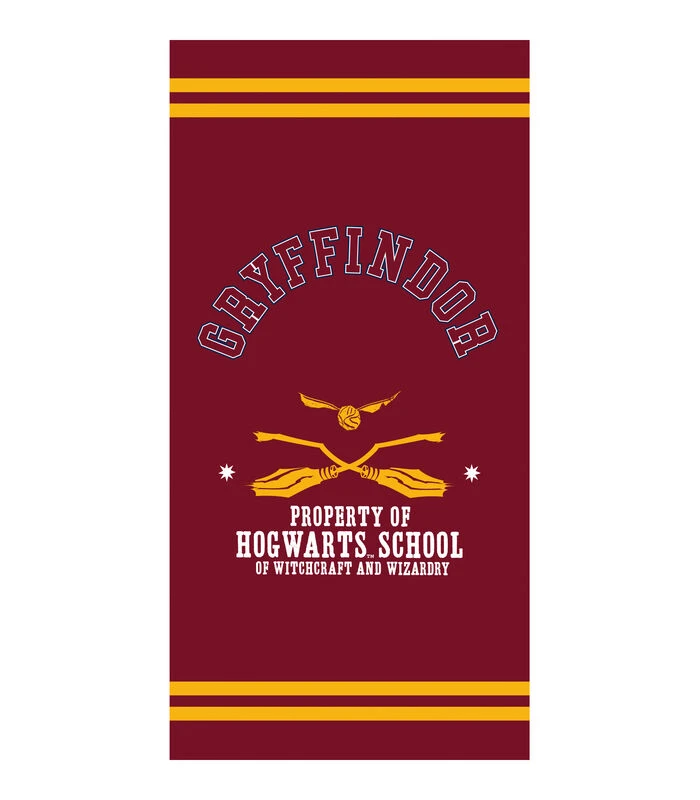 Harry Potter Strandlaken Met Fluwelen Opdruk 100% Katoen, QUIDDITCH TEAM 3 Harry Potter Strandlaken Met Fluwelen Opdruk 100% Katoen, QUIDDITCH TEAM - Afbeelding 3