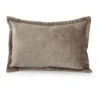 Kussen 45x30cm Velvet Taupe Lounge