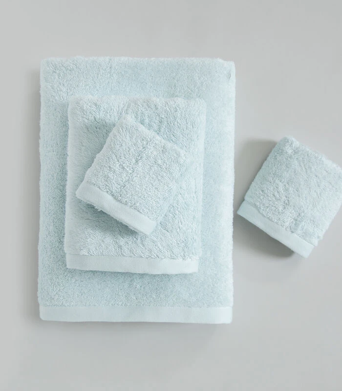 Handdoek Solid 30x50 Cm Lichtblauw 4 Handdoek Solid 30x50 Cm Lichtblauw - Afbeelding 4