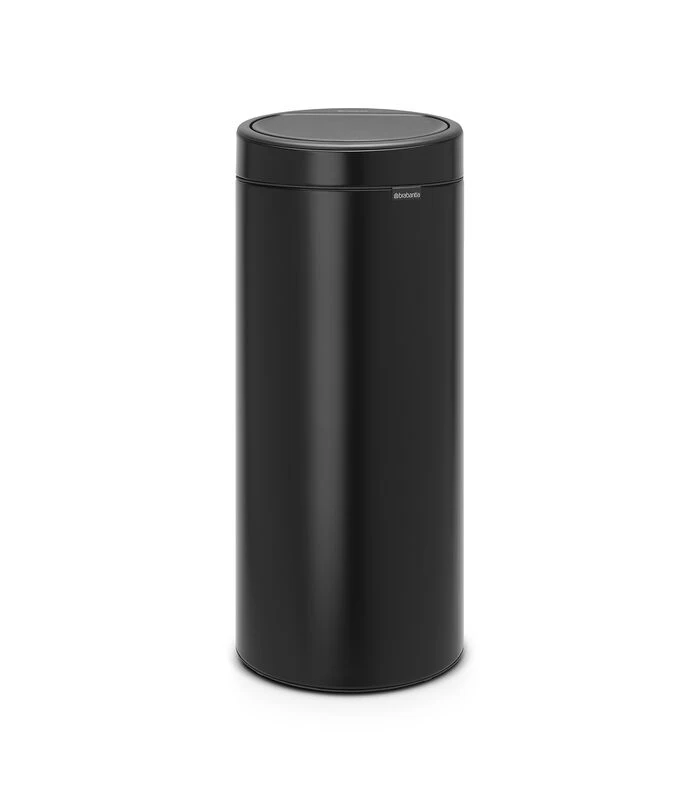 Brabantia Touch Bin New Afvalemmer, 30 Liter, Matt Black 1 Brabantia Touch Bin New Afvalemmer, 30 Liter, Matt Black