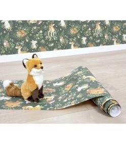 FOREST - Behang - Bosvrienden -Dagelijkse Boodschappen Winkel 1b6714ae91d44e60b006c61a60a7b587