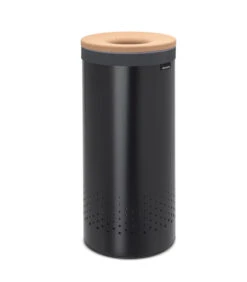 Brabantia Wasbox, 35 Liter, Kurken Deksel - Matt Black