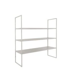 PRESENT TIME Wandrek Level - Metaal Mat Warm Grijs - 60x20x60cm 8 PRESENT TIME Wandrek Level - Metaal Mat Warm Grijs - 60x20x60cm -Dagelijkse Boodschappen Winkel 1c6fb44284294c899f57d3821db9a775