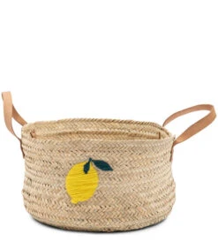 Draagbare Opbergmand - RM Ravello - Beige - Palmblad