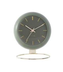 Karlsson Tafelklok Globe - Mosgroen - 21x24,5x14cm 7 Karlsson Tafelklok Globe - Mosgroen - 21x24,5x14cm -Dagelijkse Boodschappen Winkel 1ef9588f585c427e8866b87df3b8f385