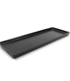 Sierschaal 37x14cm Zwart Charm