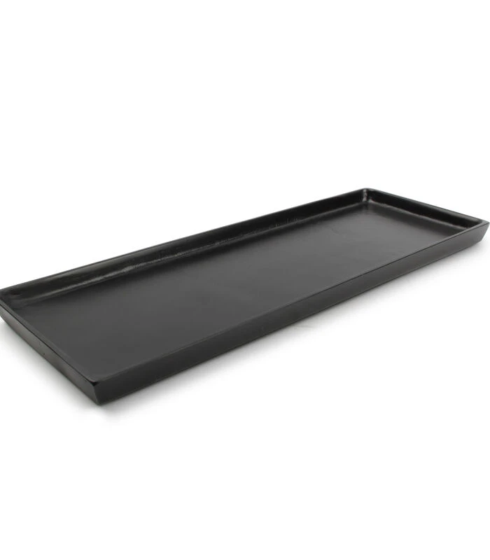 Sierschaal 37x14cm Zwart Charm 1 Sierschaal 37x14cm Zwart Charm