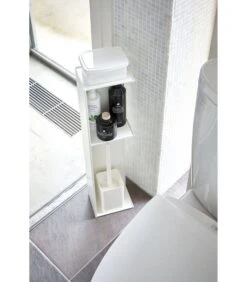 Yamazaki Slim Toilet Rack - Tower - White 7 Yamazaki Slim Toilet Rack - Tower - White -Dagelijkse Boodschappen Winkel 20ad52f0e3994eb19dca339c53cef86b