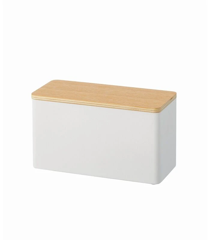 Yamazaki Sanitary Storage Box - Rin - Natural 1 Yamazaki Sanitary Storage Box - Rin - Natural