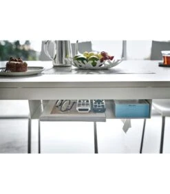 Yamazaki Under-table Shelf - Tower - White 8 Yamazaki Under-table Shelf - Tower - White -Dagelijkse Boodschappen Winkel 22868990b4f74243a2e98568c7e68afd