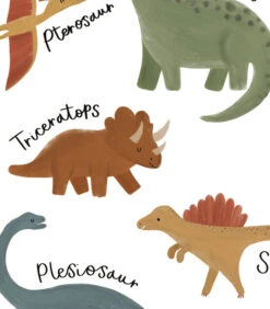 SUNNY Kinderposter - Dinosaurussen -Dagelijkse Boodschappen Winkel 22afb07898194aaf8e7f49f87e84f0a0