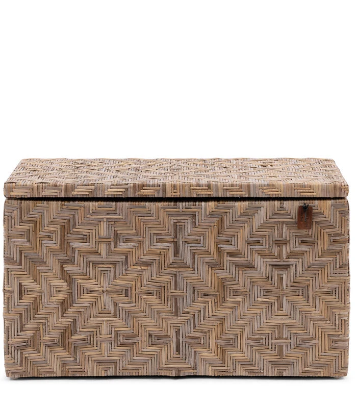 Opbergkist - Dekenkist - Port Barton Trunk Large - Bruin 1 Opbergkist - Dekenkist - Port Barton Trunk Large - Bruin