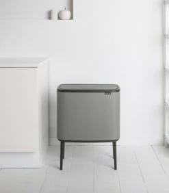 Brabantia Bo Touch Bin, 36L - Mineral Concrete Grey -Dagelijkse Boodschappen Winkel 2314a4741fb941d5a5e01aff9525faa0