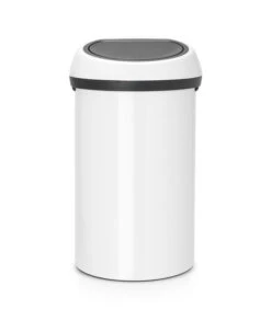 Brabantia Touch Bin Afvalemmer, 60 Liter - White
